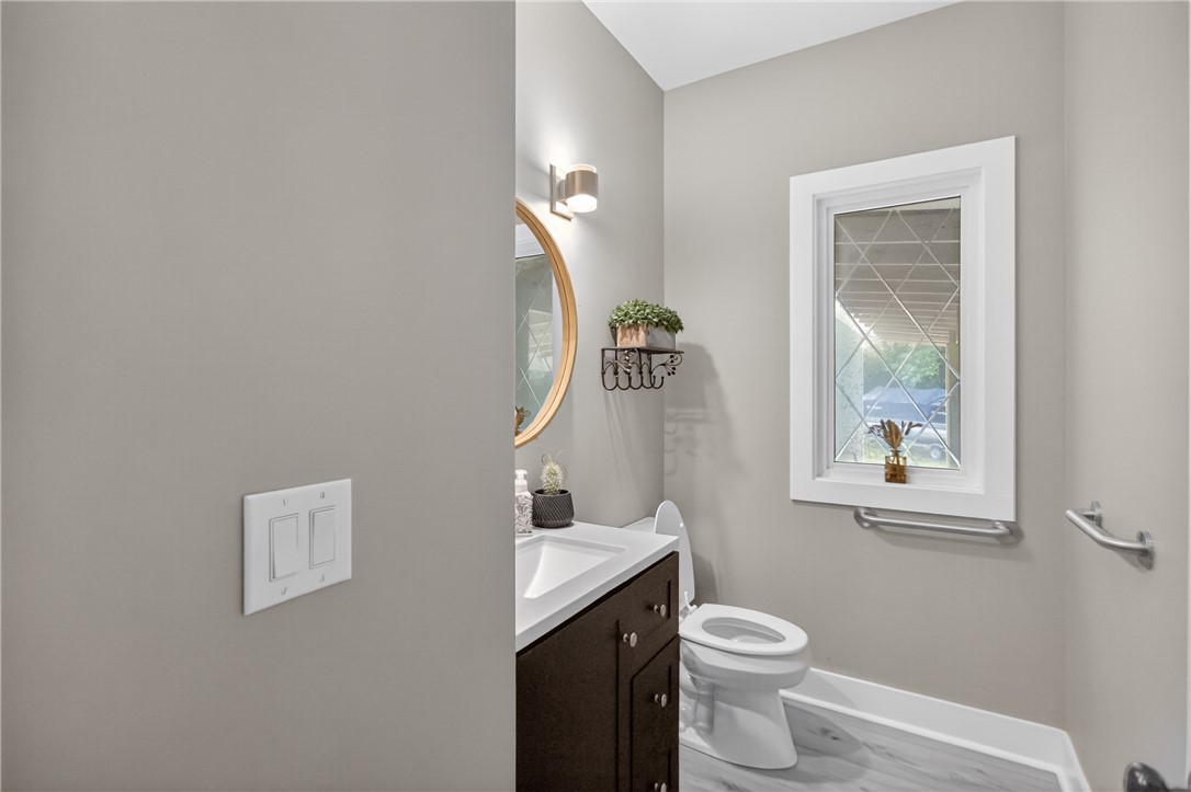 1504 Double Springs Road Townville, SC 29689 - Photo 19 of 41 This bathroom features elegant fixtures and ample natural light, creating a refreshing atmosphere.