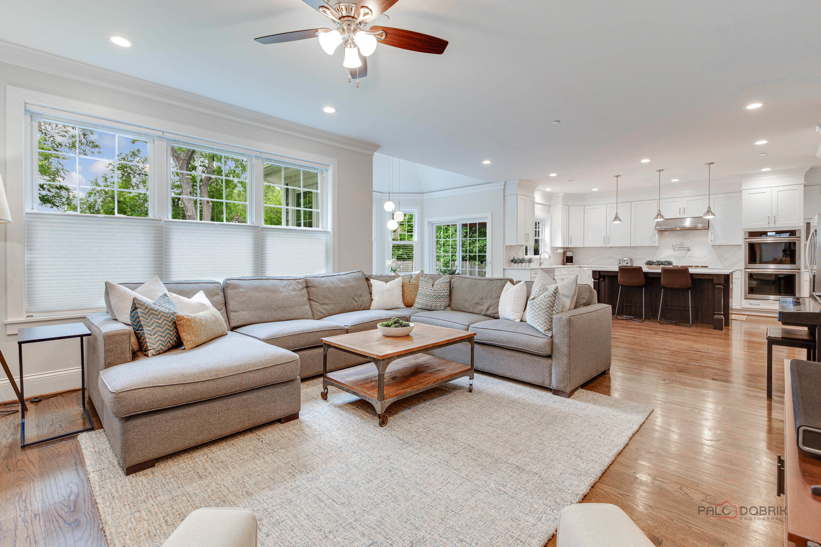192 Gage Road Riverside, IL 60546 - Photo 20 of 56 a living room with furniture and a large window