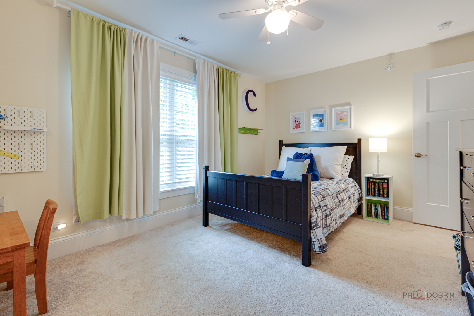 192 Gage Road Riverside, IL 60546 - Photo 34 of 56 a bedroom with a bed and a chandelier