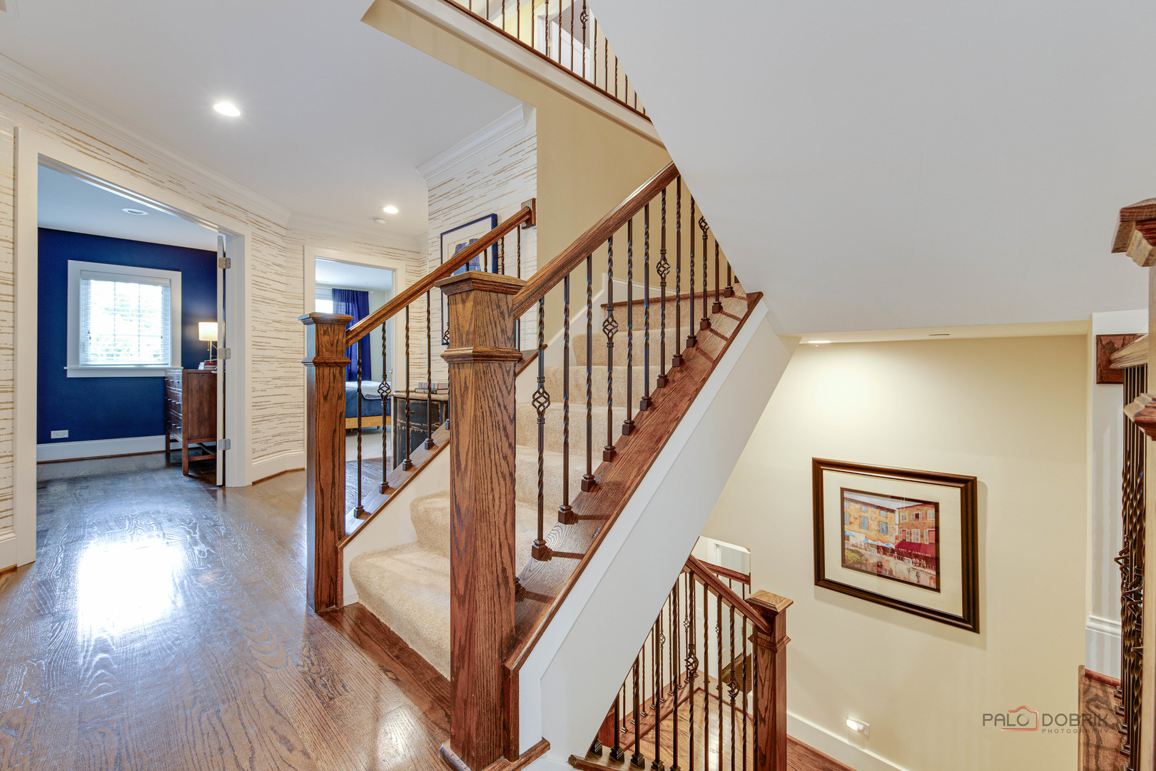 192 Gage Road Riverside, IL 60546 - Photo 40 of 56 a view of entryway and hall with wooden floor