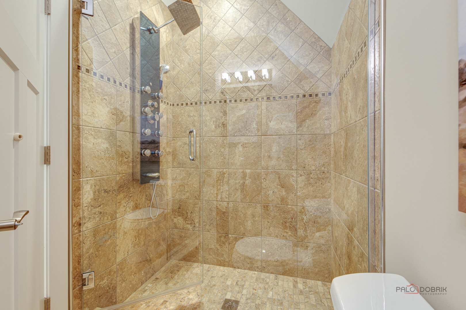 192 Gage Road Riverside, IL 60546 - Photo 46 of 56 a bathroom with a shower and toilet