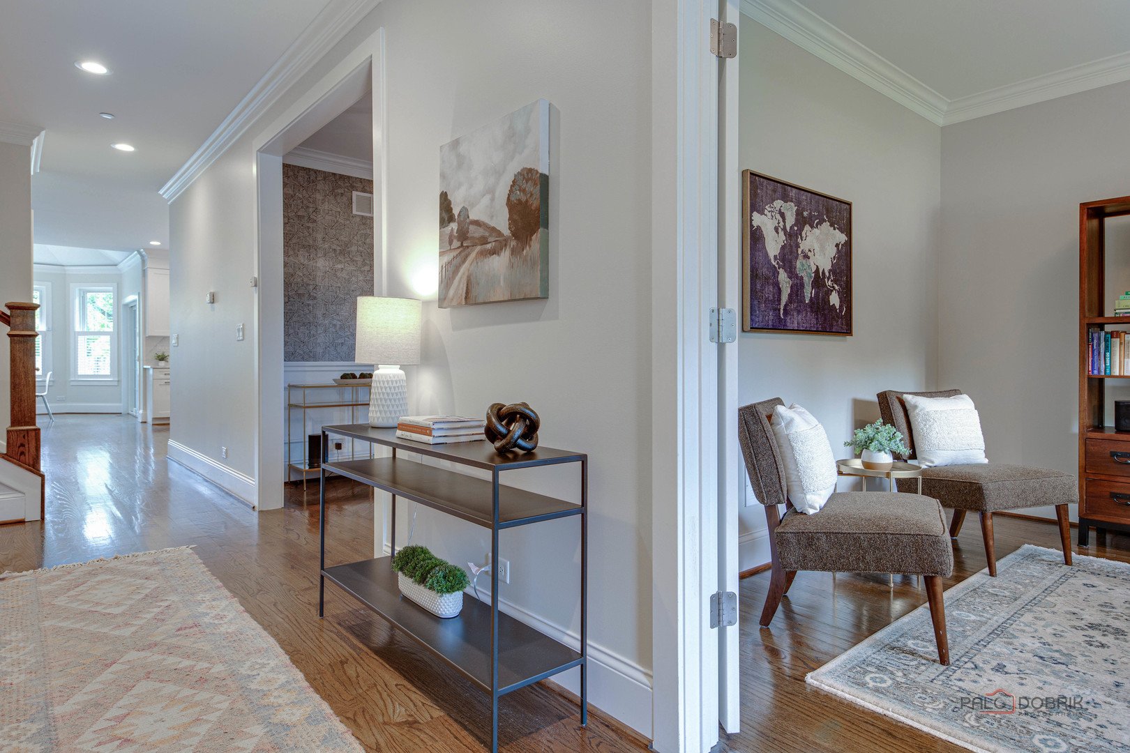 192 Gage Road Riverside, IL 60546 - Photo 6 of 56 a living room with furniture and wooden floor