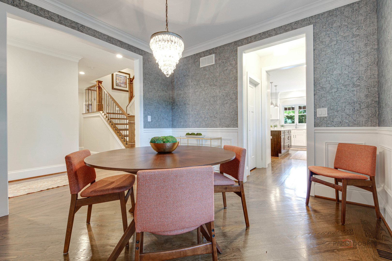192 Gage Road Riverside, IL 60546 - Photo 10 of 56 a view of a dining room with furniture and wooden floor