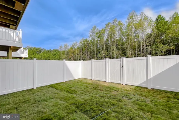 a view of an outdoor space and a yard