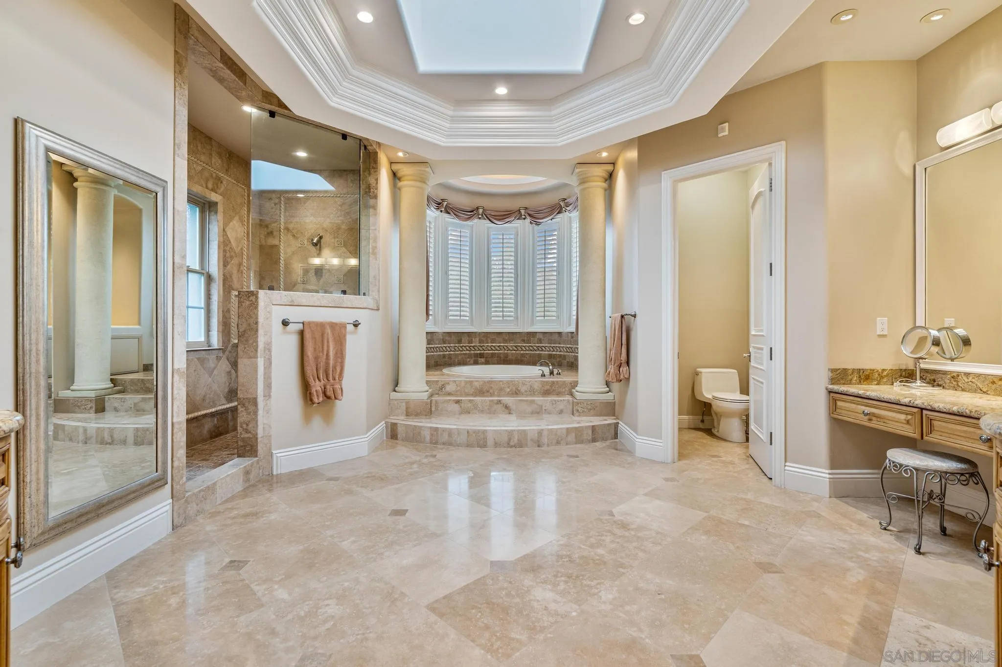 14380 Ciera Court Poway, CA 92064 - Photo 17 of 52 a view of a hallway with dining area and chandelier