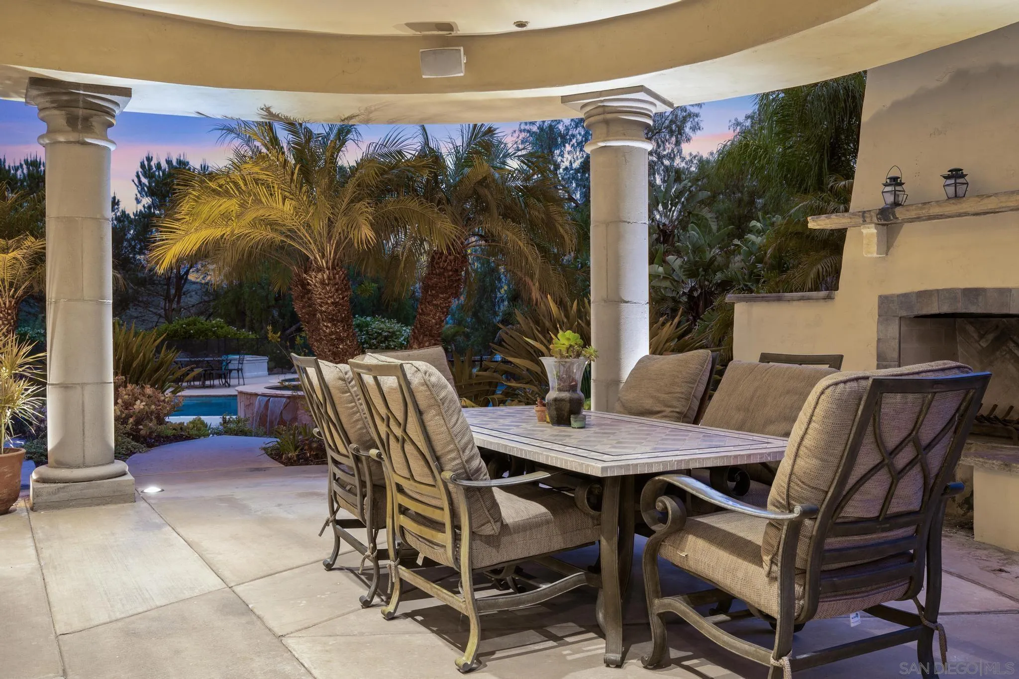 14380 Ciera Court Poway, CA 92064 - Photo 51 of 52 a view of a patio with table and chairs and potted plants
