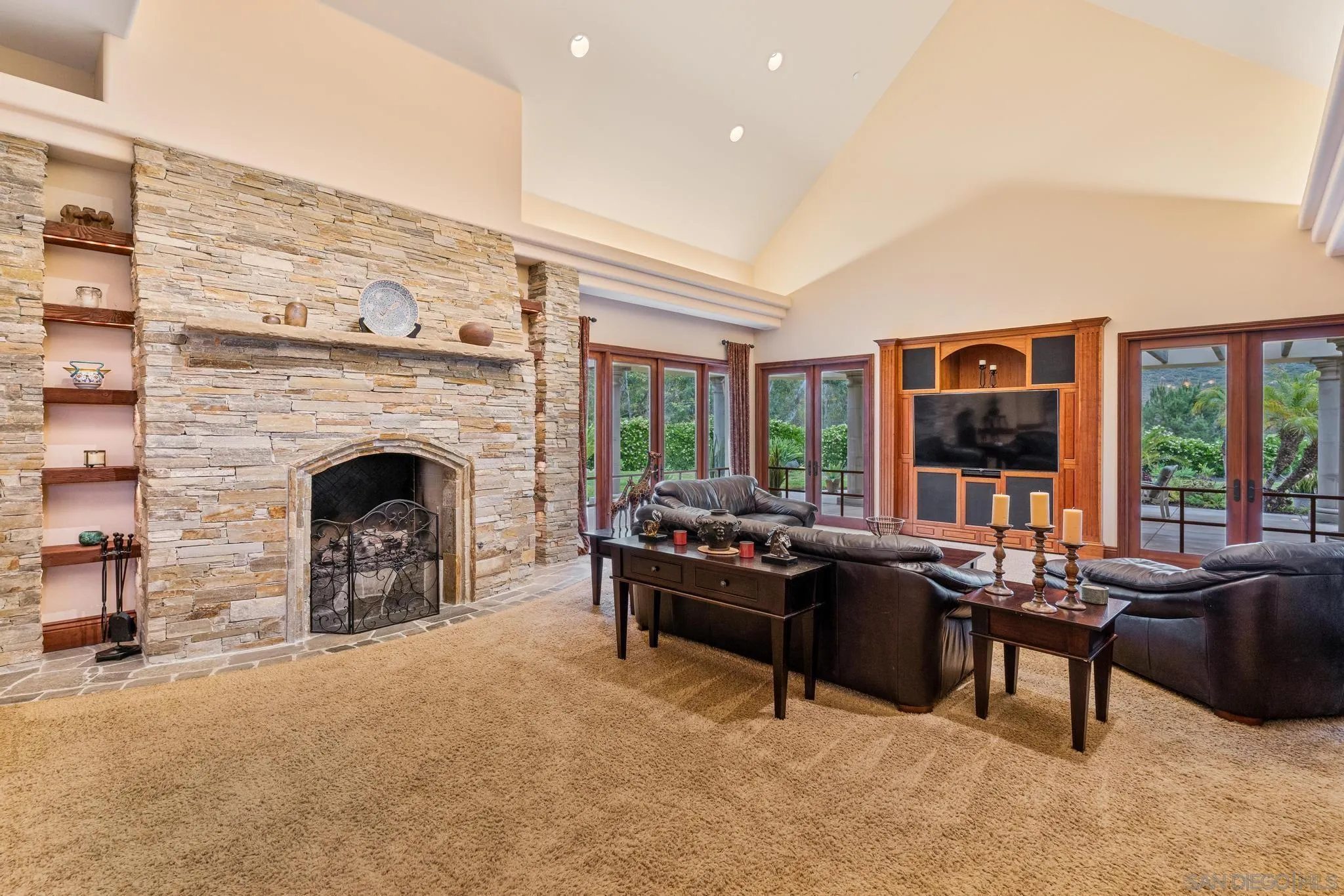 14380 Ciera Court Poway, CA 92064 - Photo 8 of 52 a living room with furniture and a fireplace