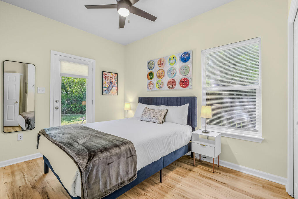 1657 Indian Woman Road Santa Rosa Beach, FL 32459 - Photo 16 of 31 Bedroom with Backyard Access
