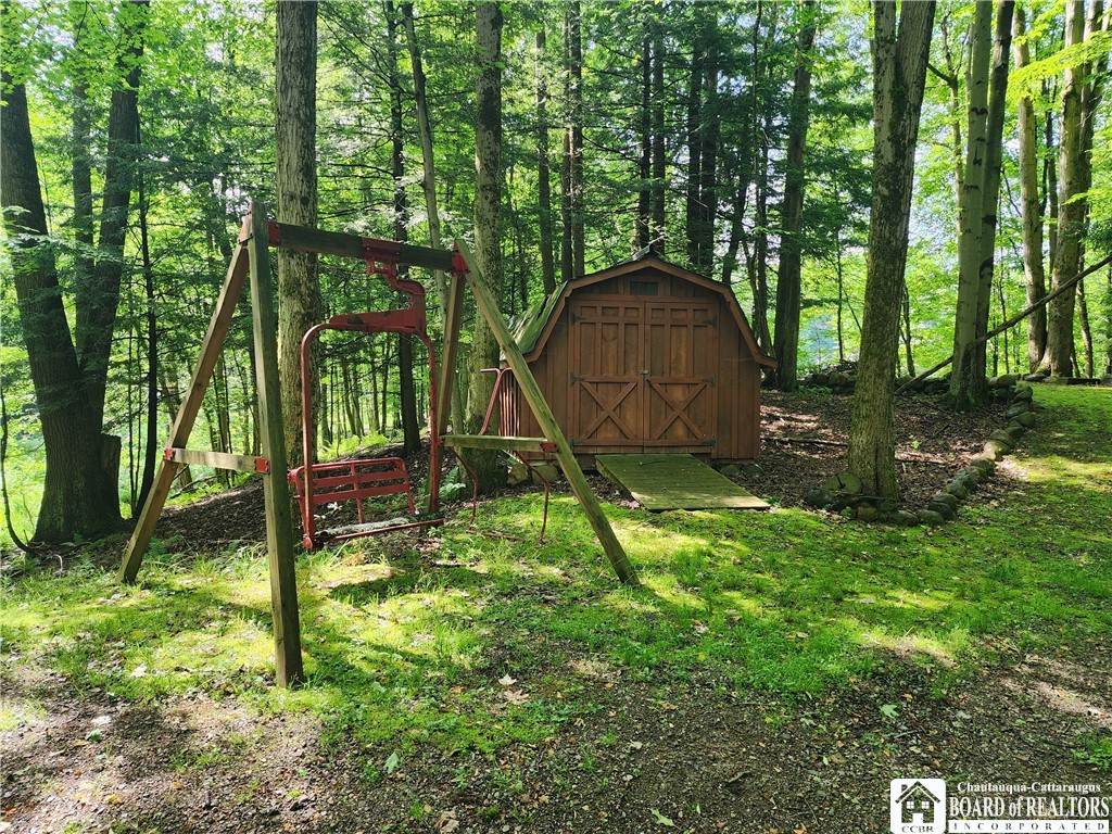 2545 A And B Parsonage Road, Unit A Findley Lake, NY 14736 - Photo 7 of 46 Entry grounds shed