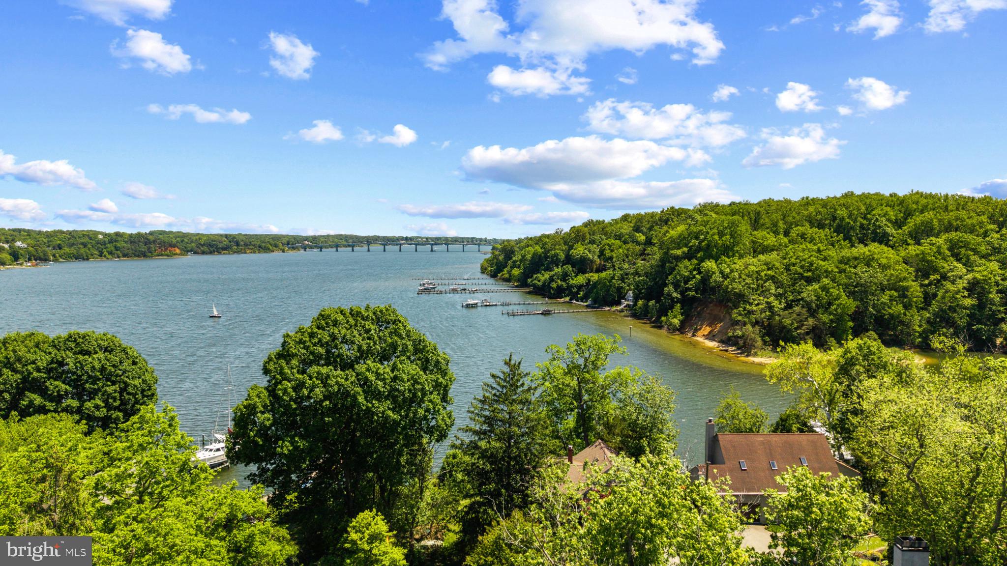 310 Epping Way Annapolis, MD 21401 - Photo 33 of 42 Severn River out to the Chesapeake Bay