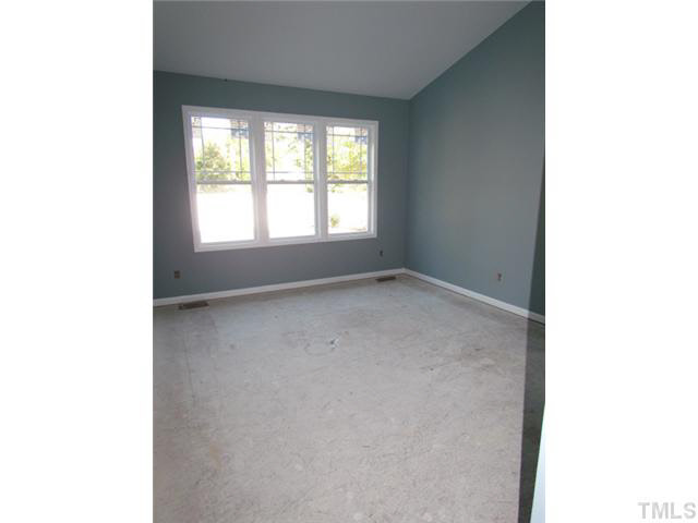 4221 Prelude Street Raleigh, NC 27616 - Photo 13 of 21 1st floor master suite with vaulted ceiling, ceiling fan, custom paint color, cable prewire