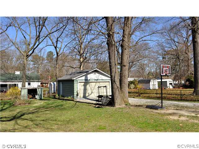 2324 Coxendale Road Chester, VA 23831 - Photo 3 of 18 a backyard of a house with lots of green space