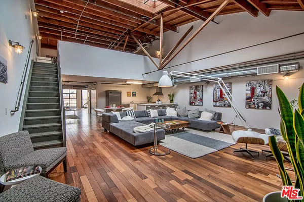a view of a livingroom with patio