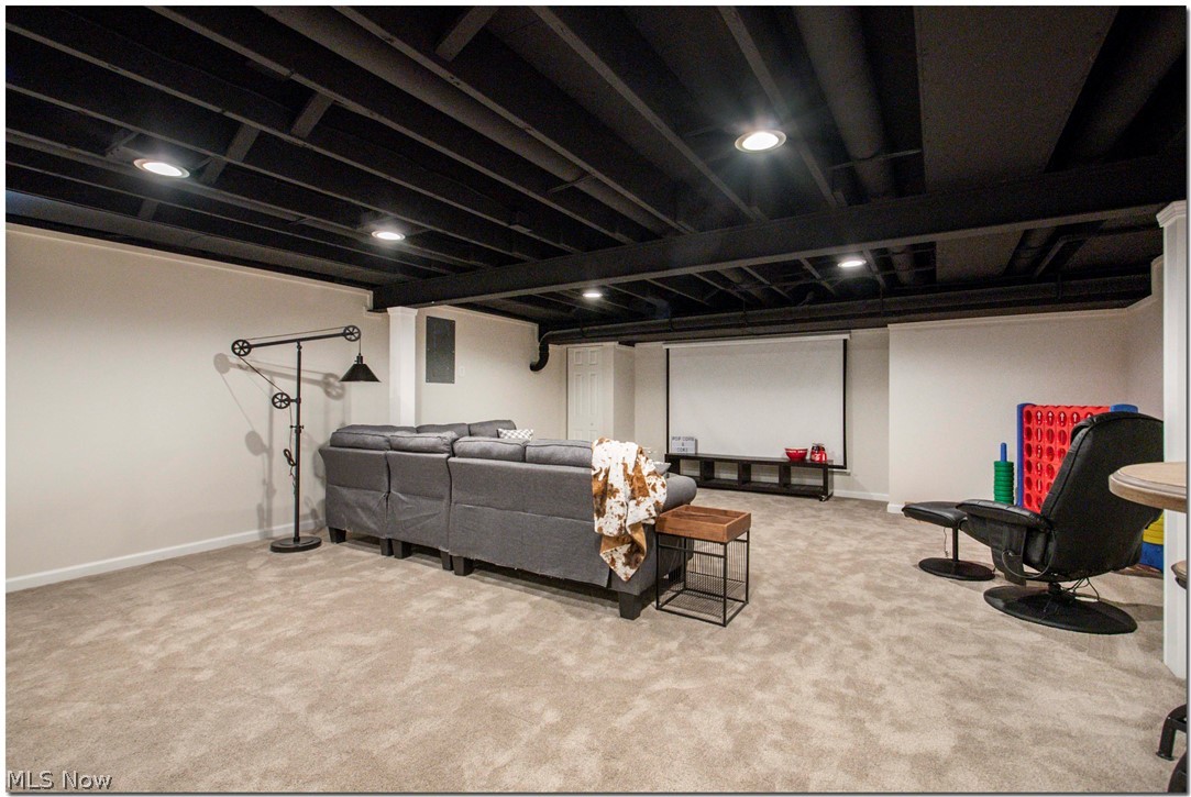 7911 Valley View Road Hudson, OH 44236 - Photo 26 of 35 theater area with lots of room