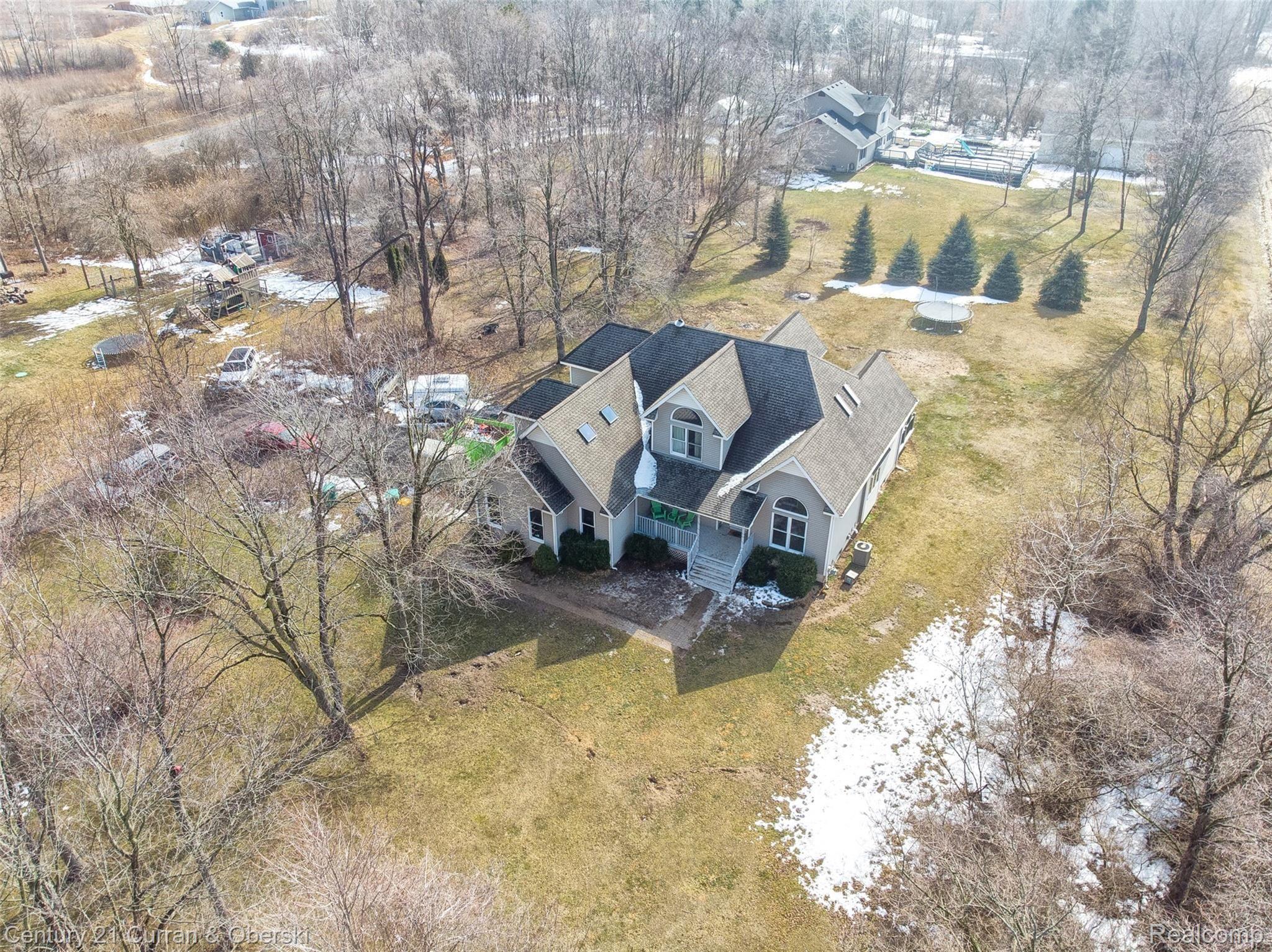 7974 Arkona Road Milan, MI 48160 - Photo 6 of 29 Aerial View