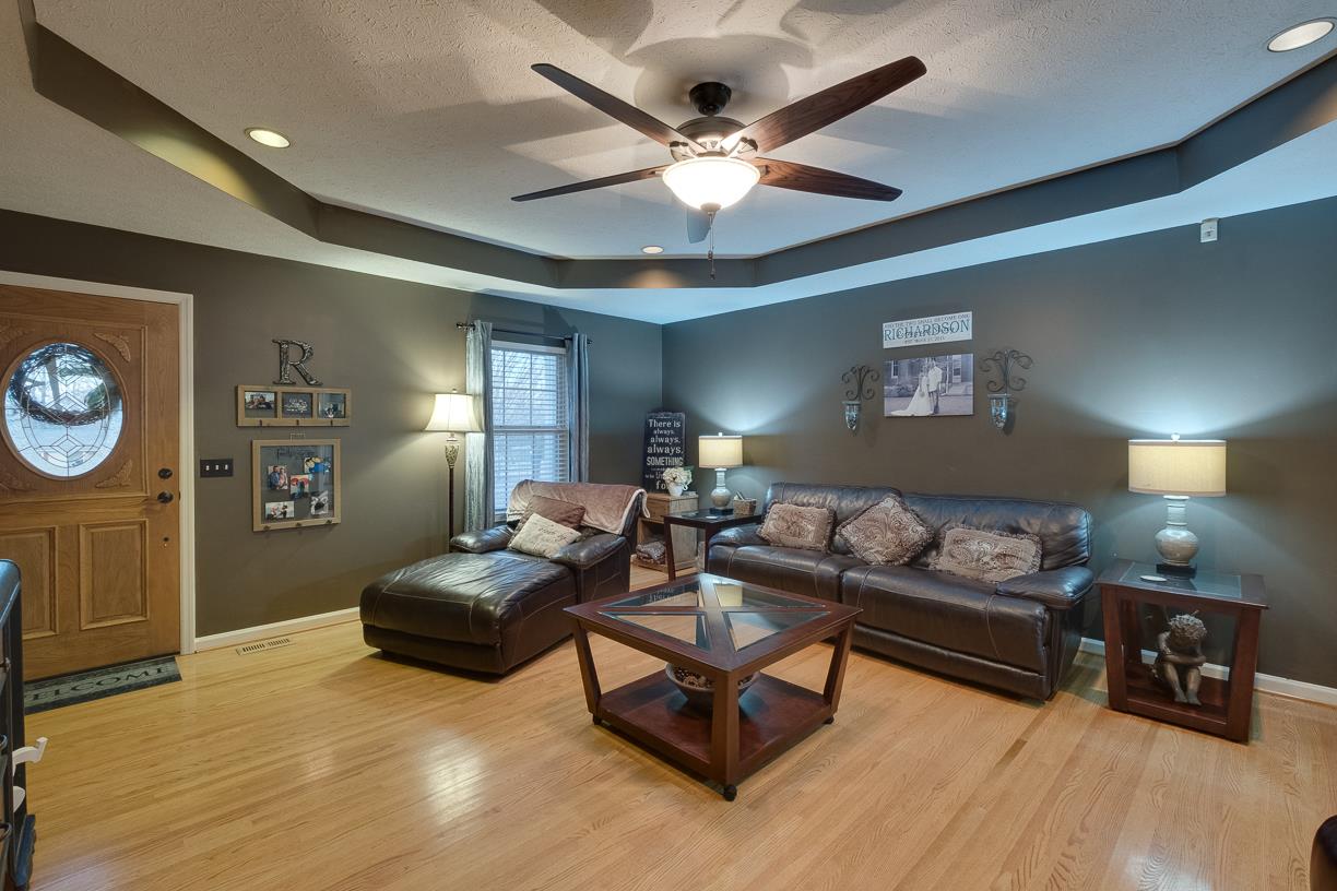 203 Link Road Cottontown, TN 37048 - Photo 6 of 30 a living room with furniture and a wooden floor