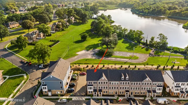 a view of a city with tall buildings