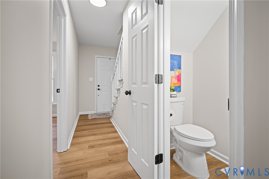 15101 Loving Union Road Disputanta, VA 23842 - Photo 28 of 50 a view of a hallway with toilet