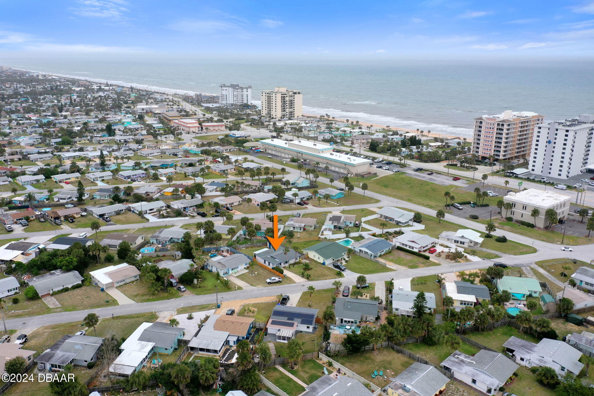 9 Palm Drive Ormond Beach, FL 32176 - Photo 2 of 47 an aerial view of residential houses with outdoor space