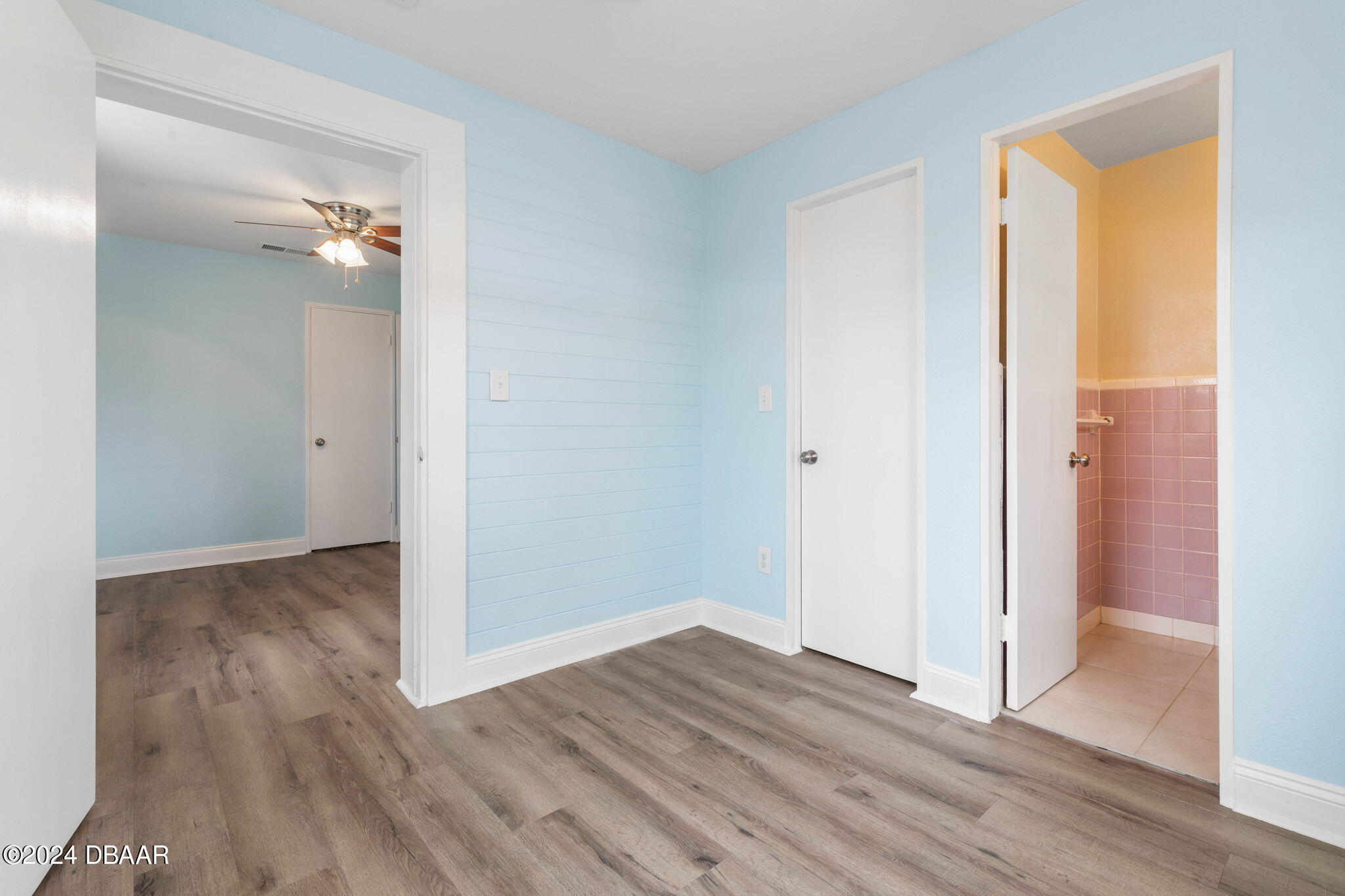 9 Palm Drive Ormond Beach, FL 32176 - Photo 30 of 47 wooden floor in an empty room