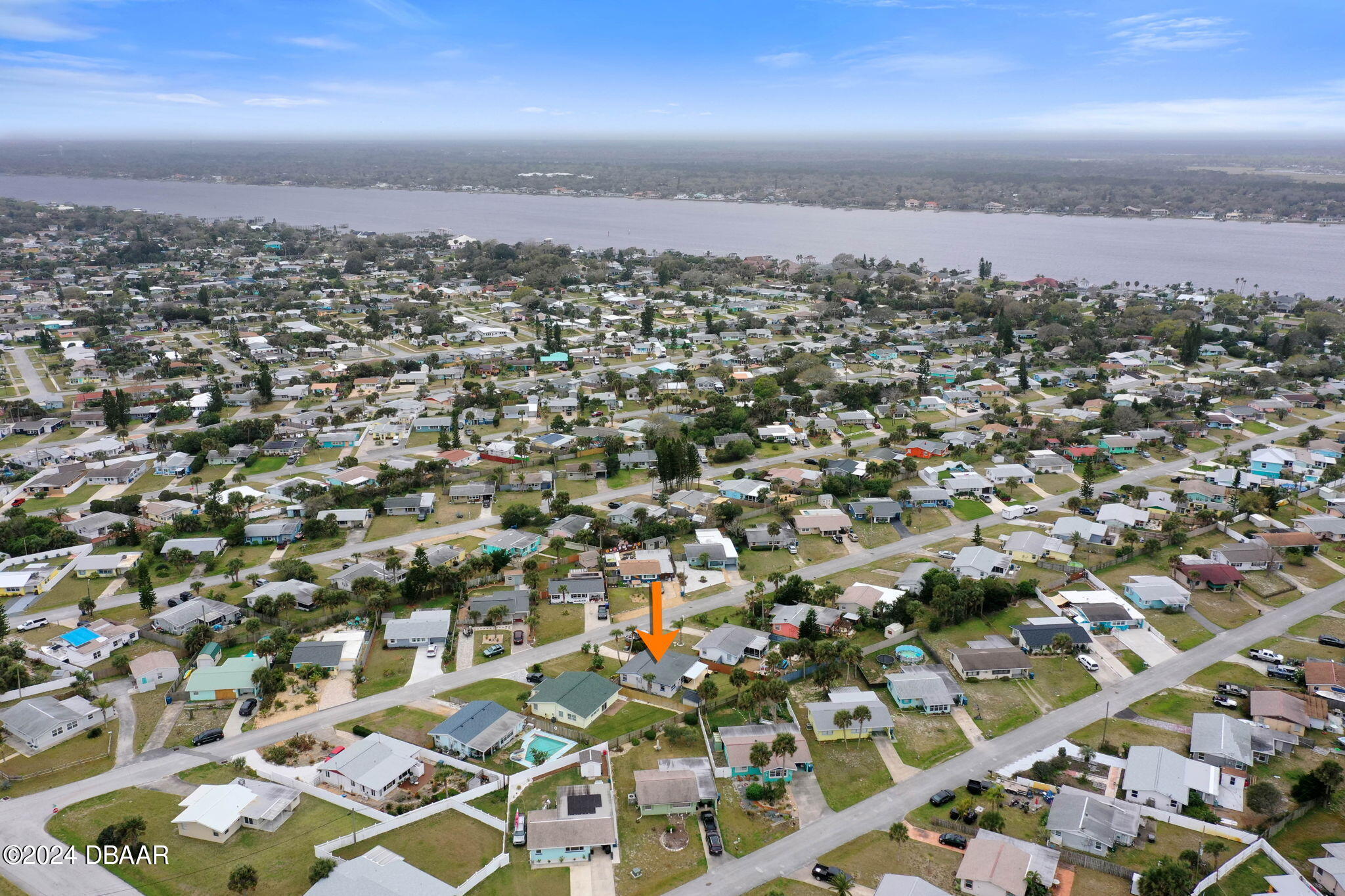 9 Palm Drive Ormond Beach, FL 32176 - Photo 3 of 47 an aerial view of a city