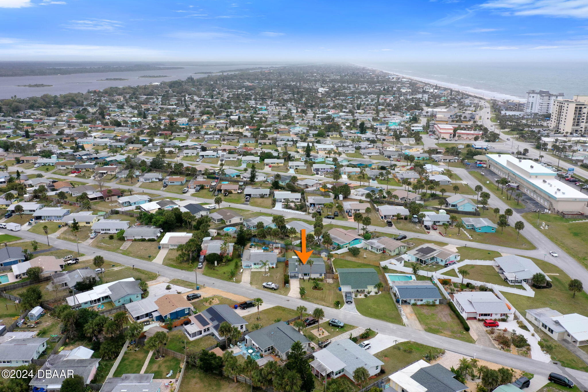 9 Palm Drive Ormond Beach, FL 32176 - Photo 44 of 47 an aerial view of a city