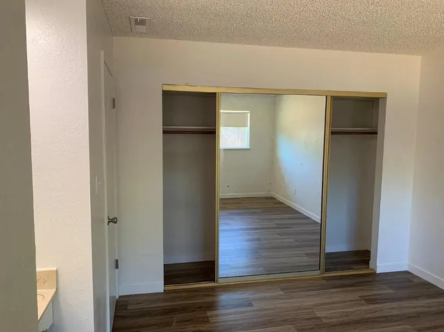 a view of wooden floor