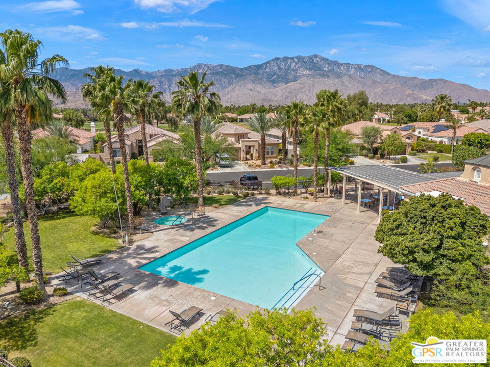 88 Vía Las Flores Rancho Mirage, CA 92270 - Photo 63 of 65 a view of a lake with a mountain