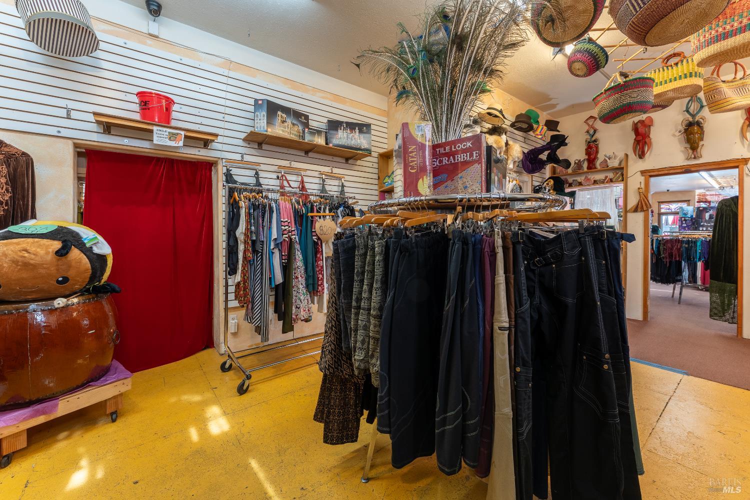 38 South Main Street Willits, CA 95490 - Photo 14 of 88 a view of walk in closet with clothes and shoes