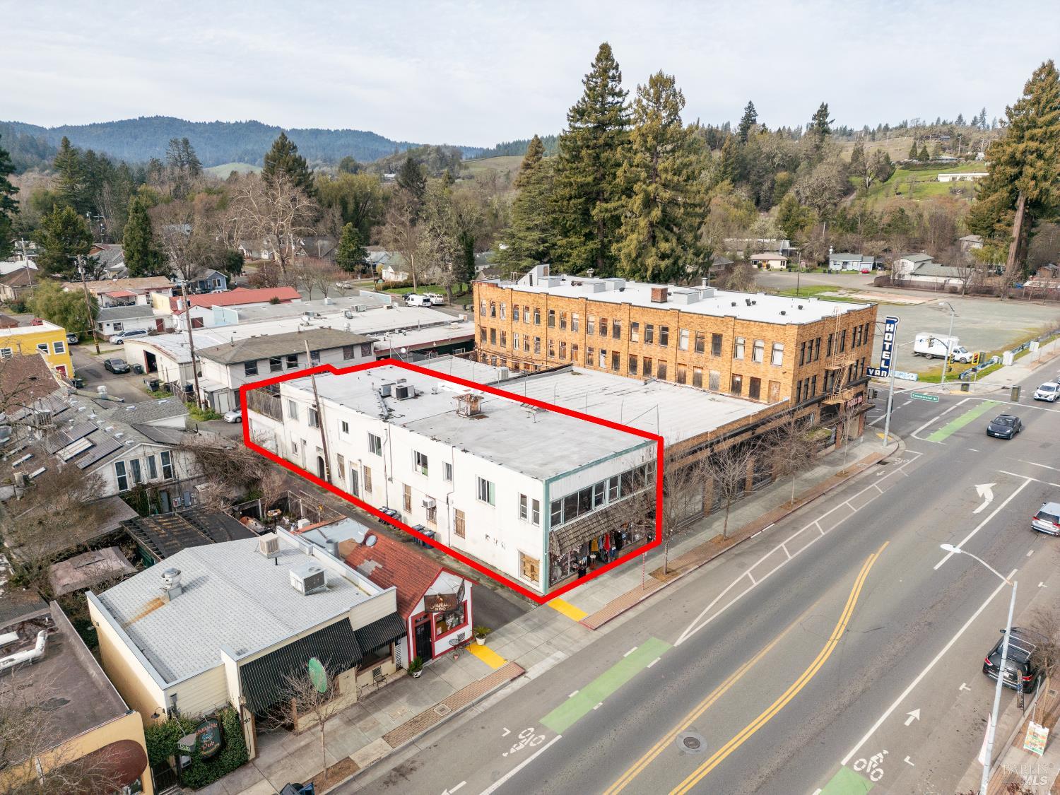 38 South Main Street Willits, CA 95490 - Photo 3 of 88 a terrace with outdoor seating and city view