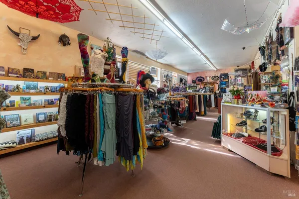 a view of a storage in a room