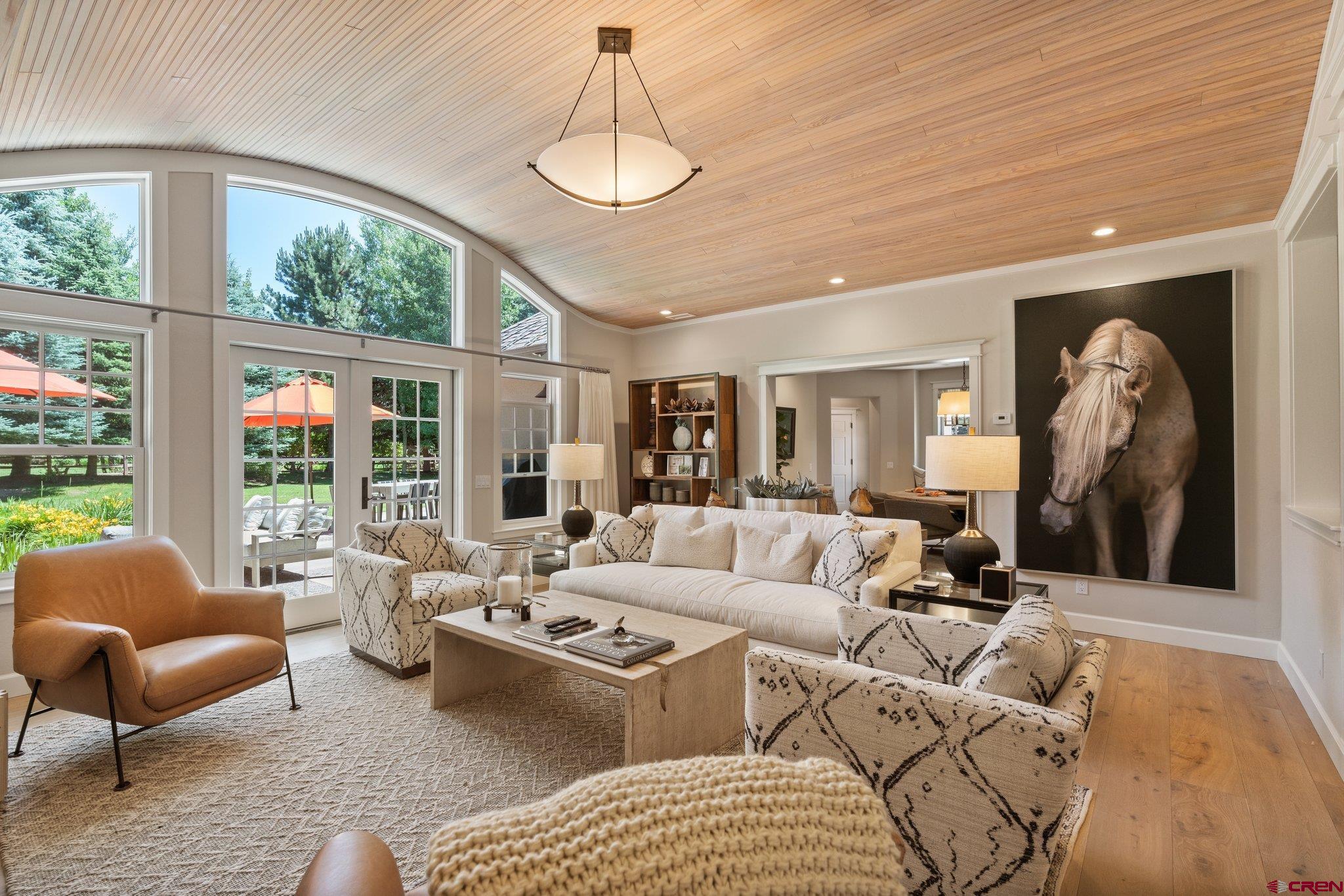 385 Red Rock Road Durango, CO 81301 - Photo 11 of 35 a living room with furniture and a large window