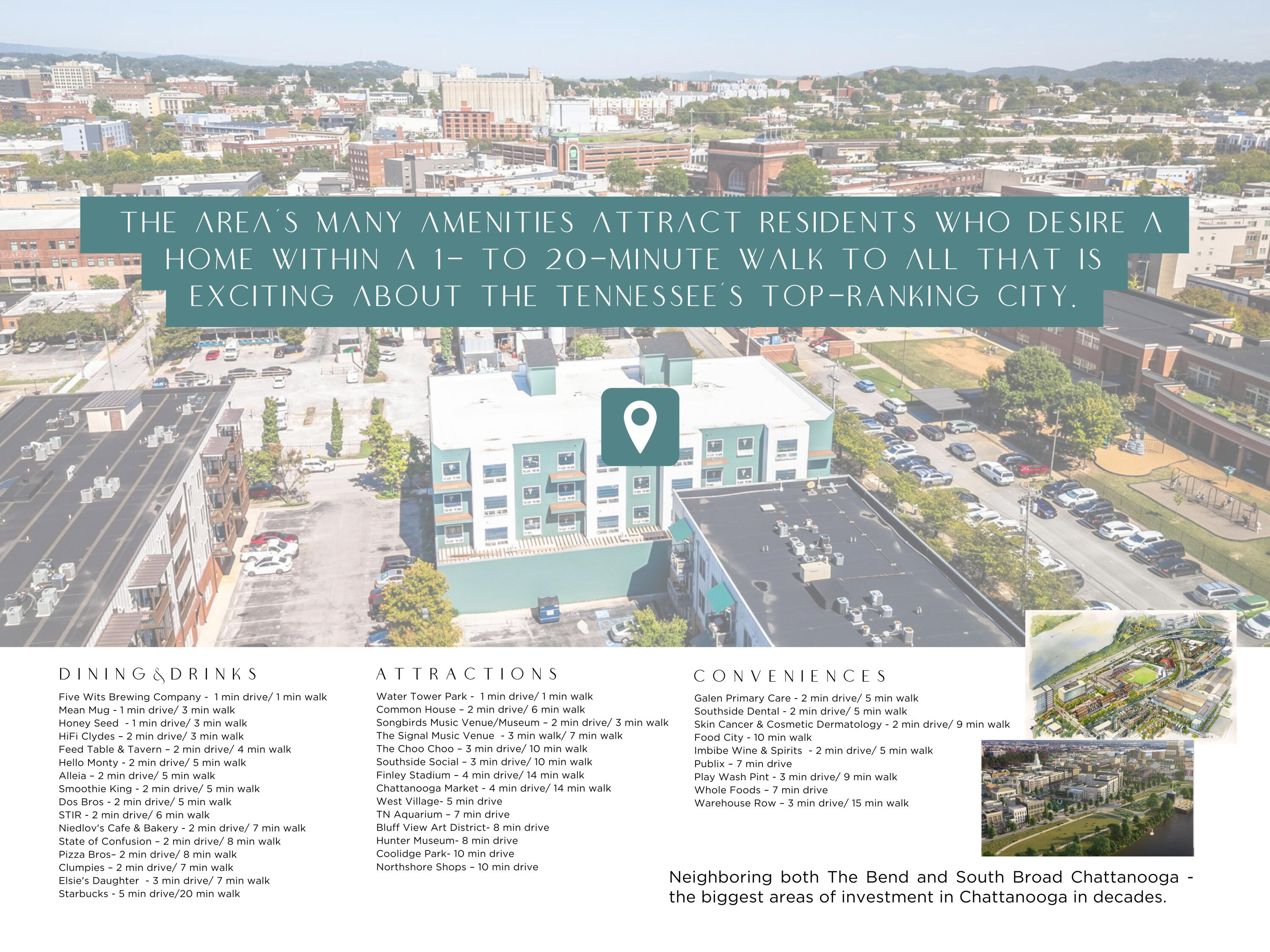 1603 Long Street, Unit 102 Chattanooga, TN 37408 - Photo 9 of 13 Dedicated, Secure Parking, Bike Storage,