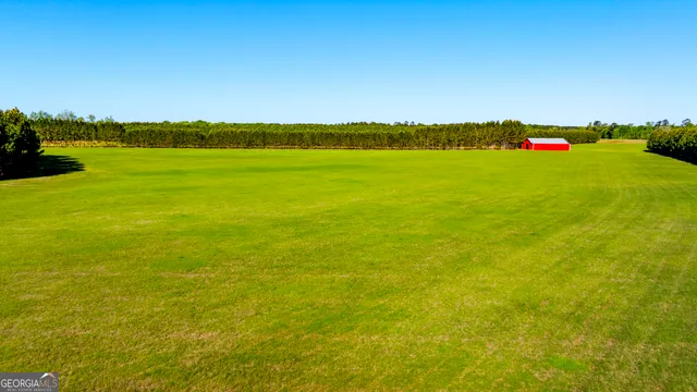 a view of yard with ocean view