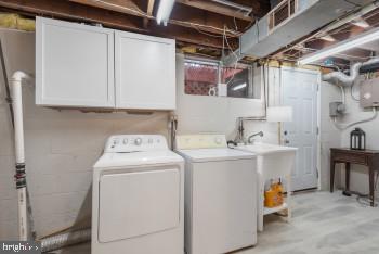 3920 Bryony Road Randallstown, MD 21133 - Photo 19 of 23 Basement Laundry