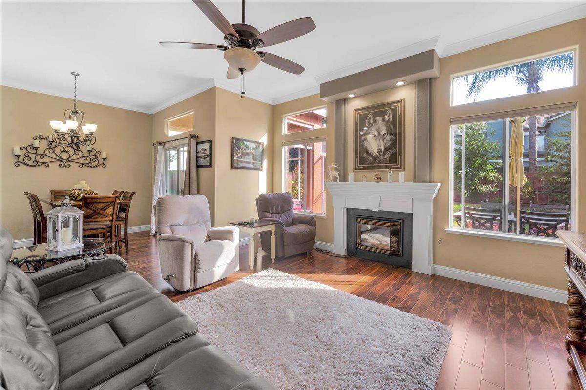 2474 Twain Avenue Clovis, CA 93611 - Photo 14 of 55 a view of a livingroom with furniture window and fireplace