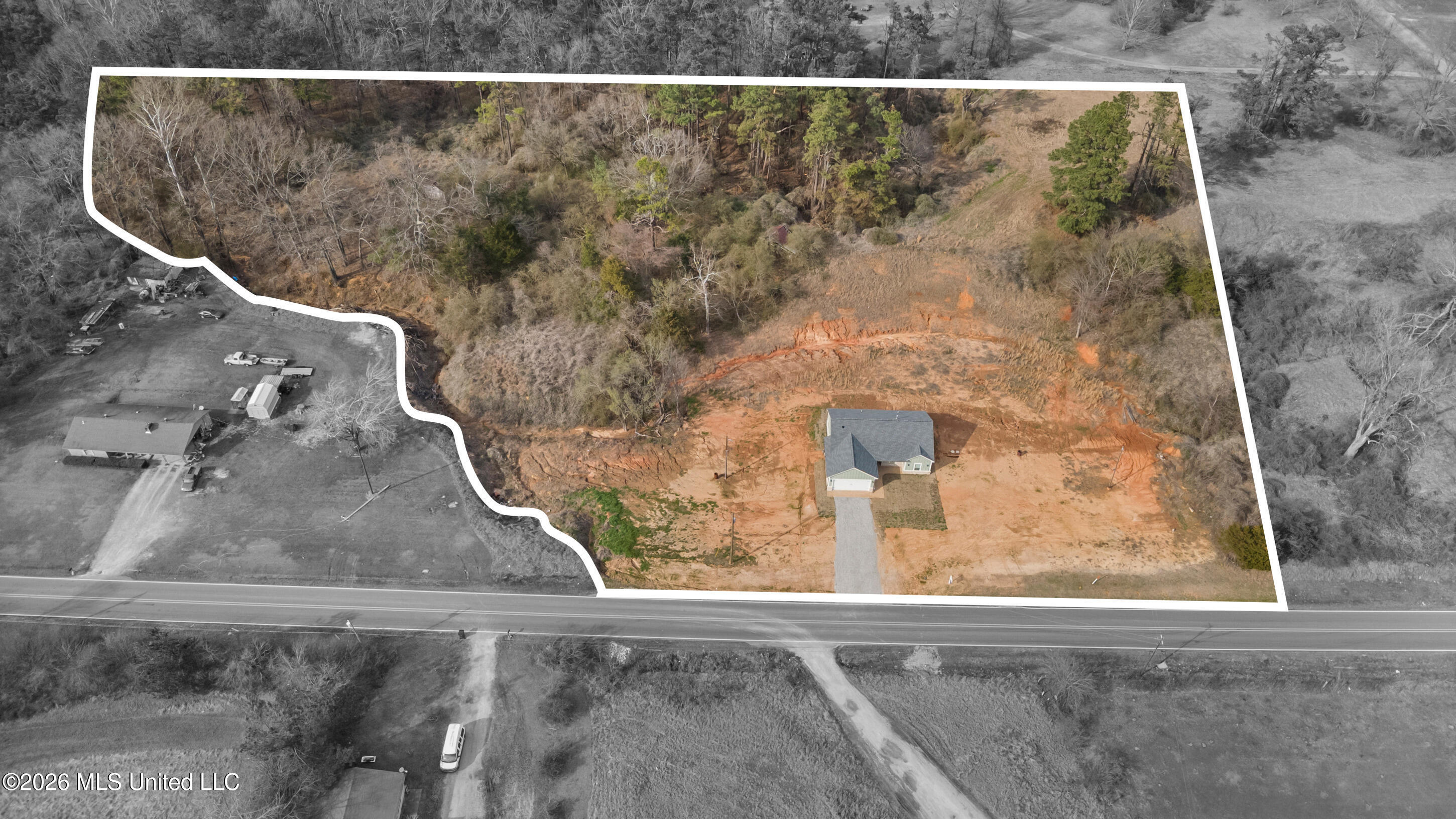 1351 Higdon Road Holly Springs, MS 38635 - Photo 24 of 27 DJI_0042_print lot lines