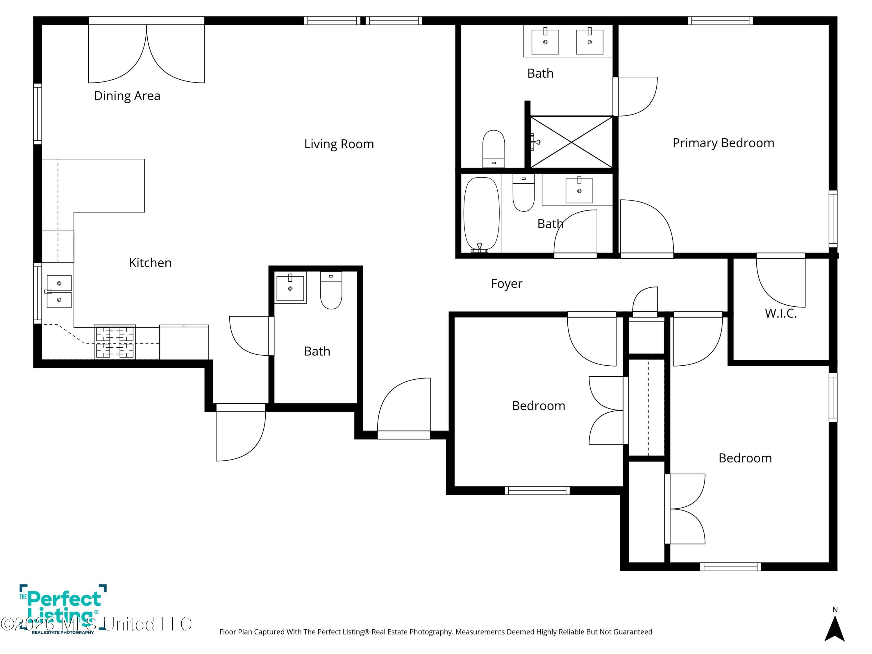 1351 Higdon Road Holly Springs, MS 38635 - Photo 27 of 27 All Floor Plan
