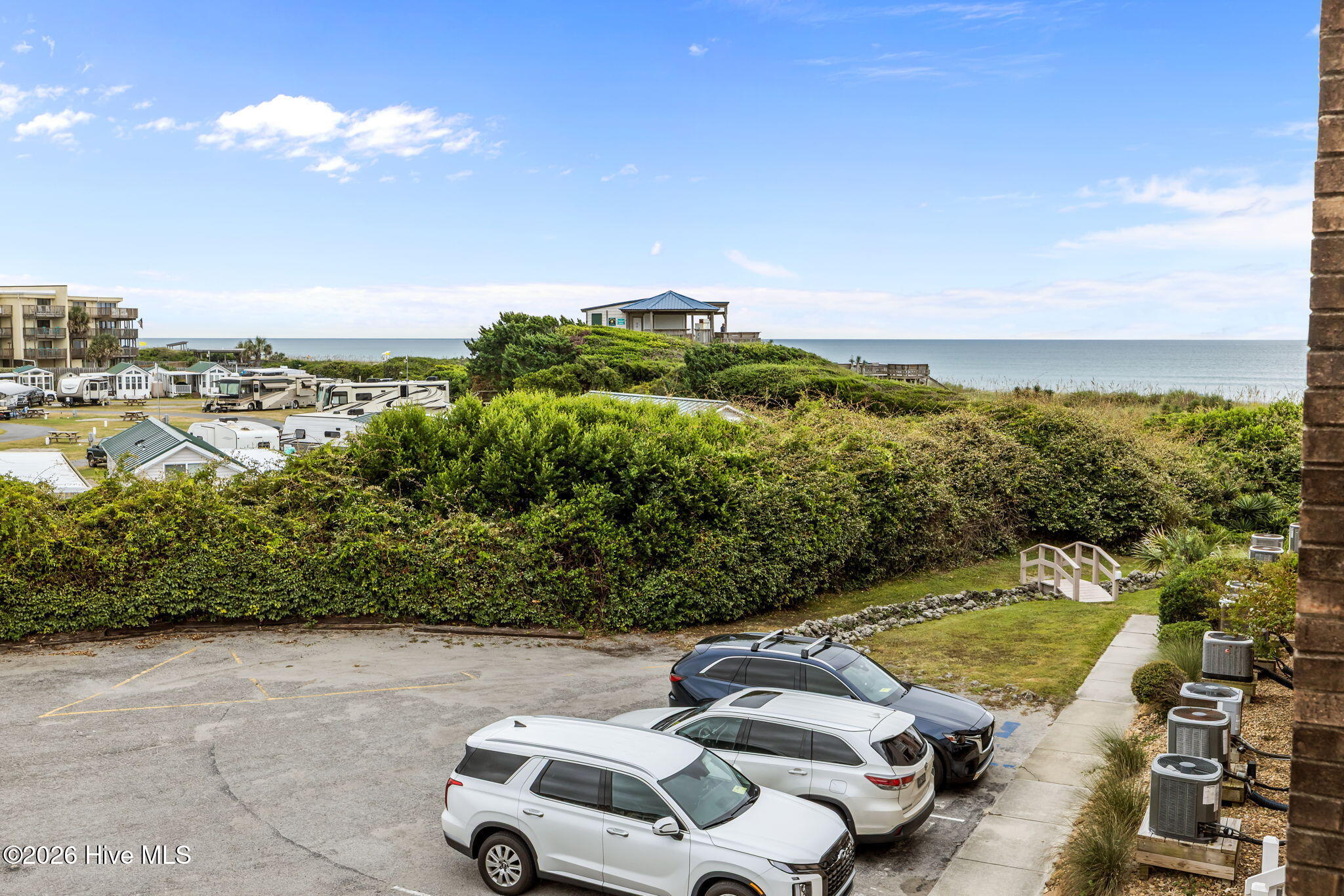 9201 Coast Guard Road, Unit D204 Emerald Isle, NC 28594 - Photo 70 of 70 Back deck view