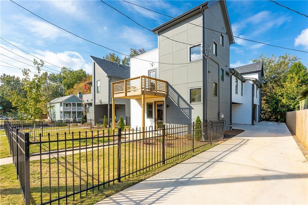 76 Mayson Avenue Northeast, Unit B Atlanta, GA 30307 - Photo 2 of 40 a view of a house with a iron stairs