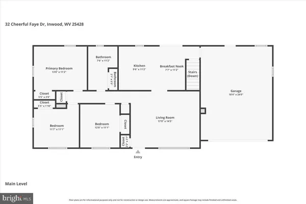 $274,900 | 32 Cheerful Faye Drive, Inwood, WV 25428