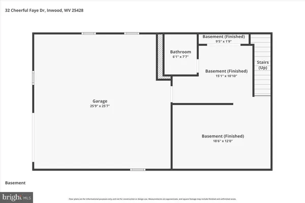 $274,900 | 32 Cheerful Faye Drive, Inwood, WV 25428