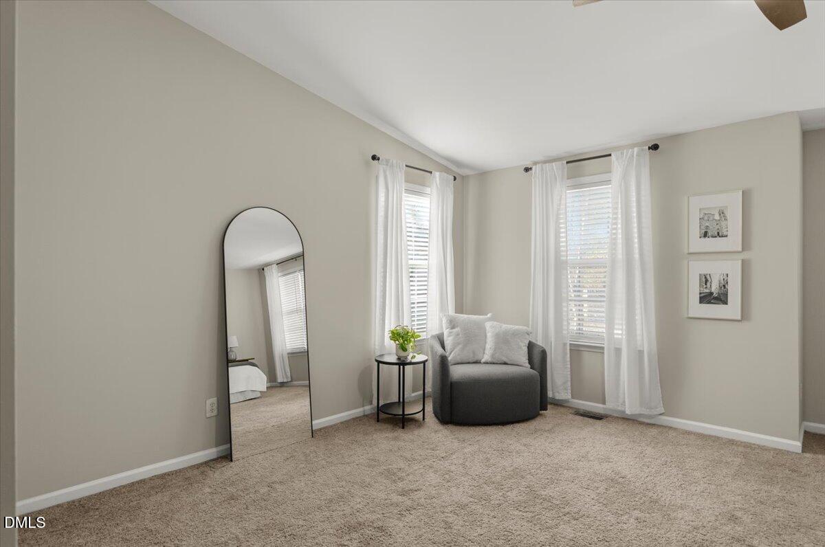 2920 Barrymore Street, Unit 106 Raleigh, NC 27603 - Photo 19 of 31 a living room with furniture and a potted plant