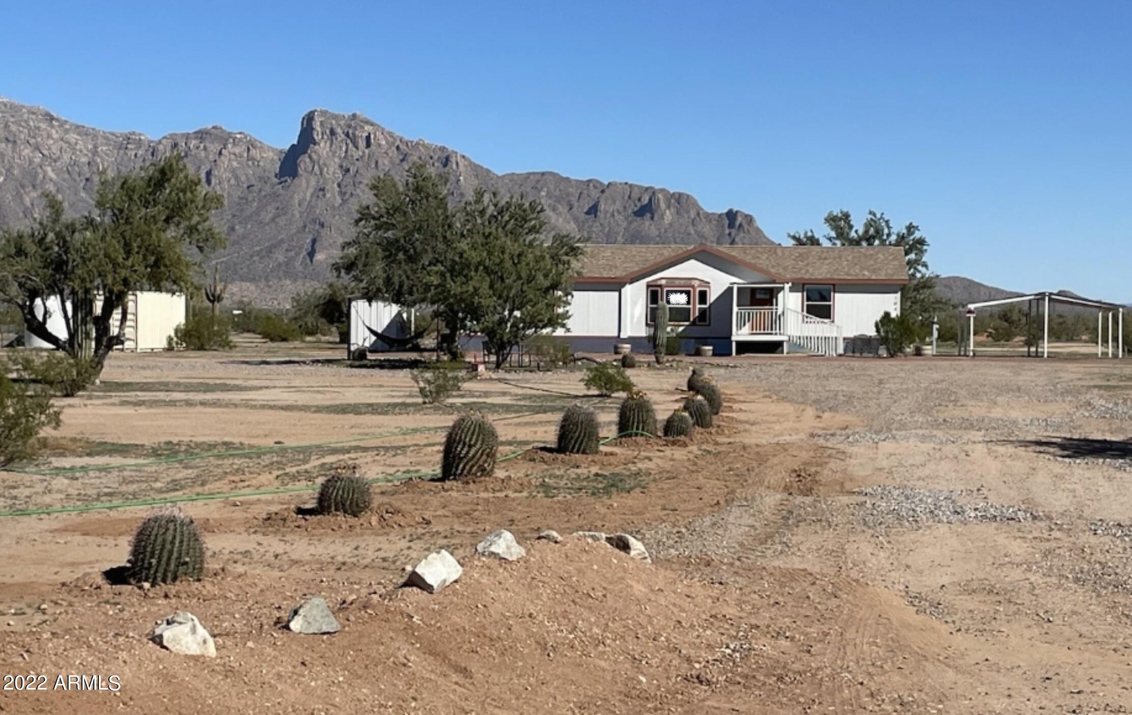 7104 East Nutt Road Picacho, AZ 85141 - Photo 32 of 45 Front driveway to property