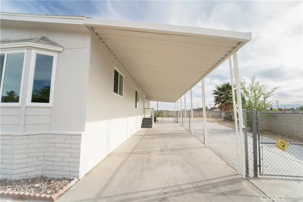 a view of a building ground