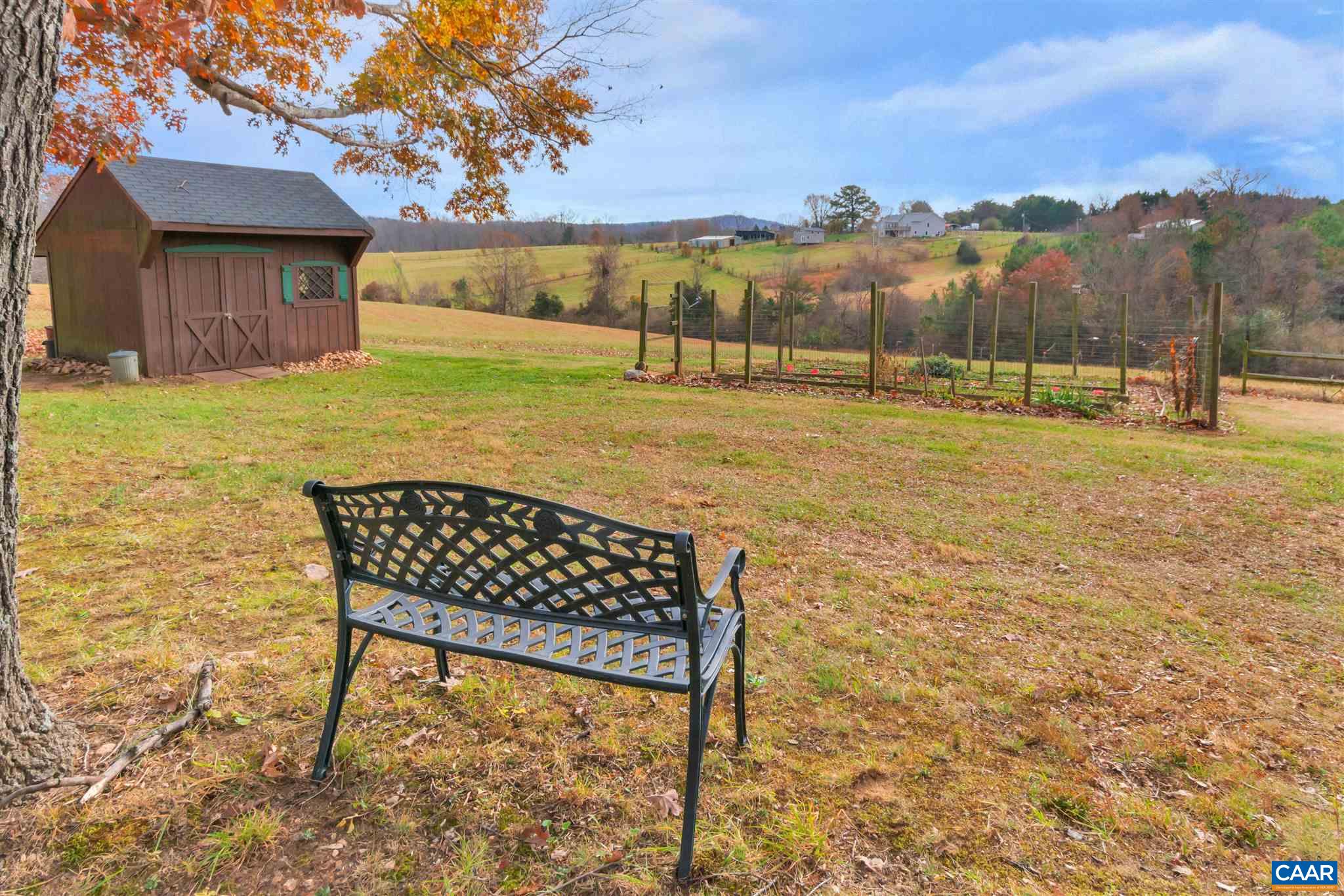 1054 Durrett Ridge Road Earlysville, VA 22936 - Photo 7 of 44 a view of a backyard