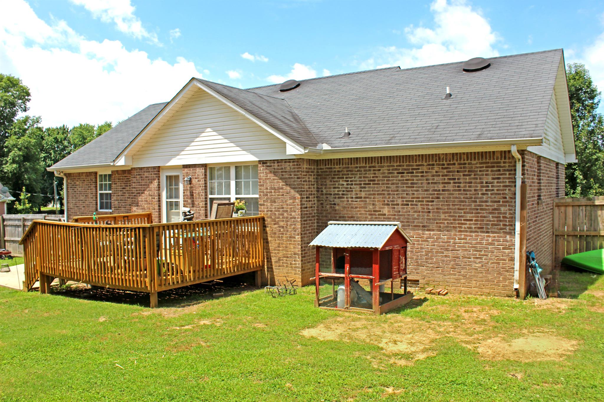 4 Harbin Road Fayetteville, TN 37334 - Photo 7 of 21 Deck overlooks huge back yard.