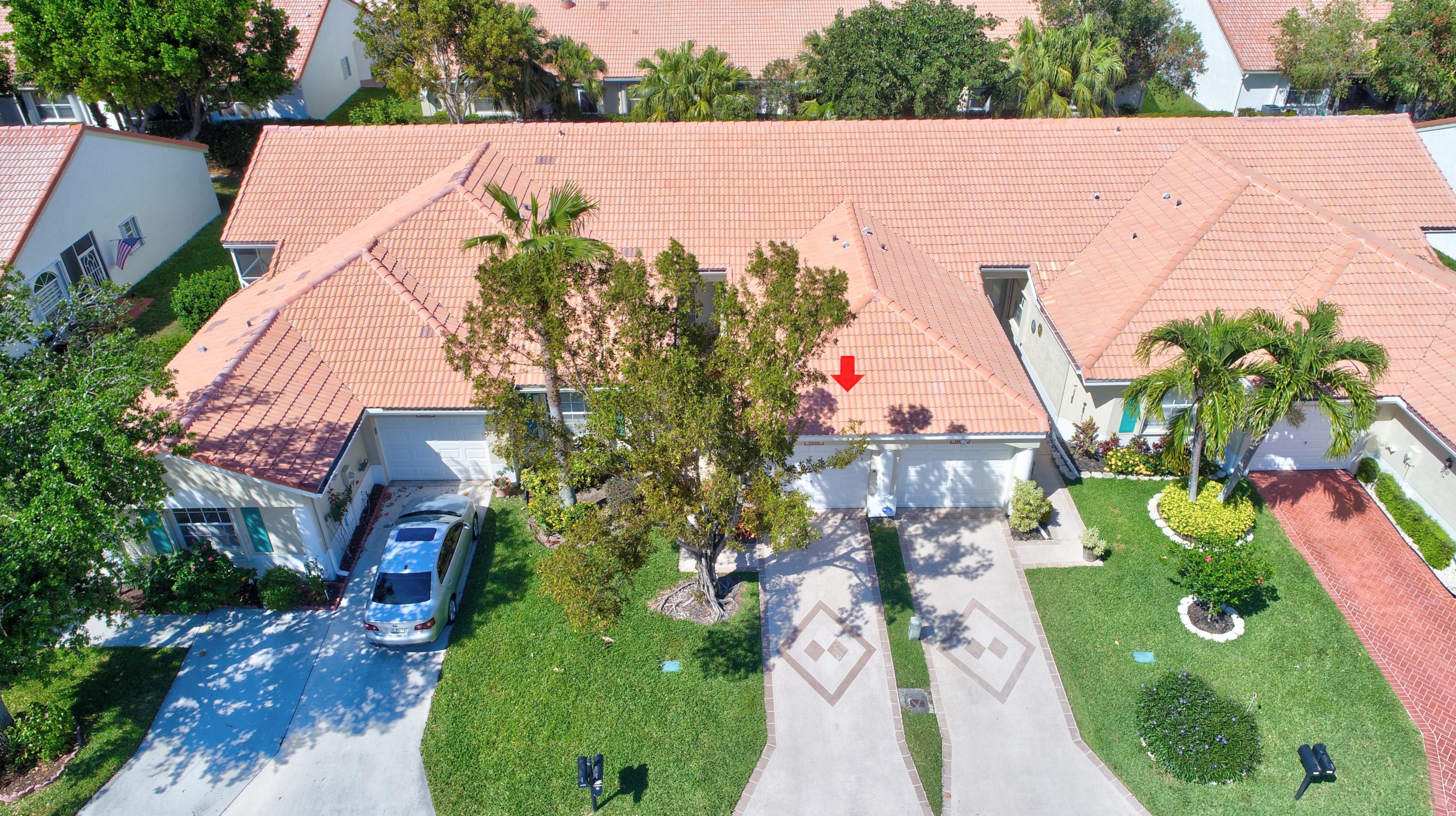 6121 Heliconia Road Delray Beach, FL 33484 - Photo 29 of 49 a aerial view of a house