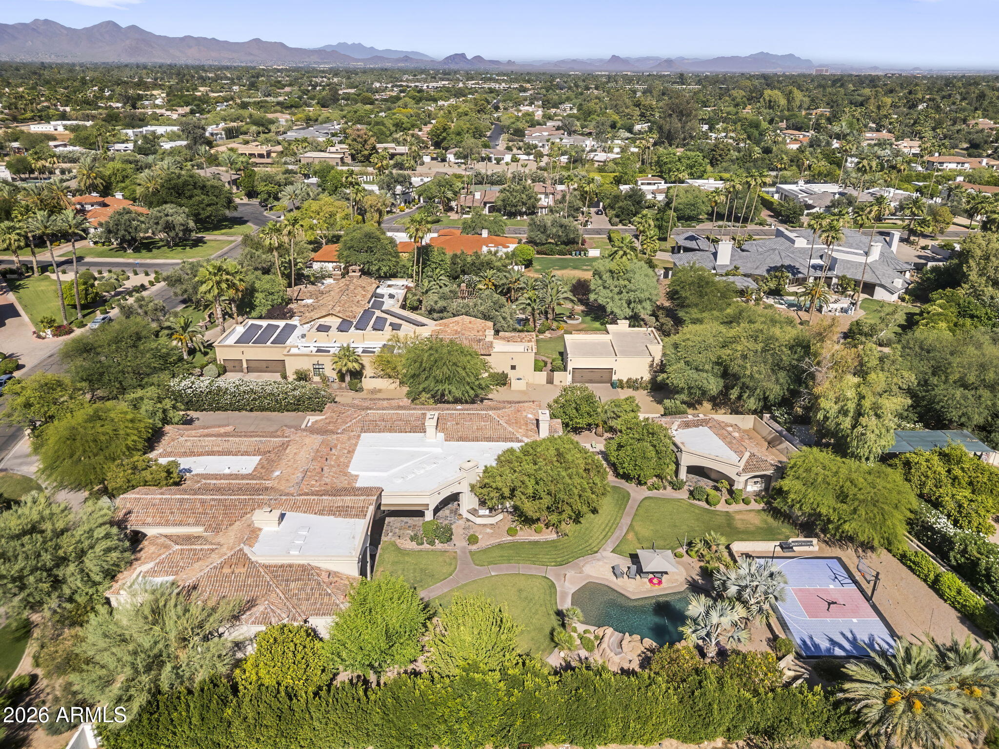 6427 East Horseshoe Road Paradise Valley, AZ 85253 - Photo 78 of 93 Aerial Views