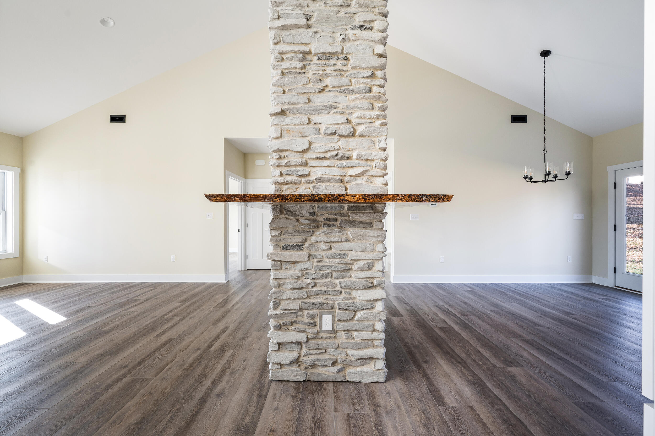 520 Raflo Place Avenue Bedford, VA 24523 - Photo 17 of 54 a view of empty room with wooden floor and windows